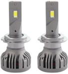Techstar Set 2 LED-uri Auto Techstar® P16, H7, 75w, 10000 Lumeni, 6500K, AUTO, 12-24 Volti, CSP, Canbus, Miez Cupru, Radiator Aluminiu (SKU2482)