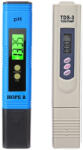 HOPE R Set testere digitale 3 in 1, PH metru cu corectie automata si TDS-3 pentru controlul puritatii si temperaturii apei, LCD (TDS3PHACALTCHP)