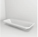 Devo Lavoar încastrat din dolomit Devo Gloria 2.0 86x42 cm, fără gaură pentru baterie (UM-GLORIA86-BO)