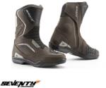MT Helmets Ghete (cizme) moto Touring Unisex Seventy model SD-BT3 (varianta scurta a ghetelor SD-BT2) - Maro (SD33003075)