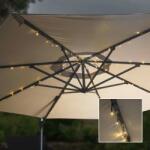HI Instalație lumini solare cu LED pentru umbrelă, 130 cm 75060 (429145)