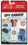 Melissa & Doug Carnet reutilizabil cu activitati si jocuri Spionaj-Melissa And Doug (MD30170)
