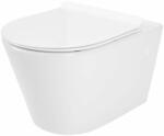 Rea Set vas wc suspendat Rea Tito N rimless cu capac softclose (5902557324552)